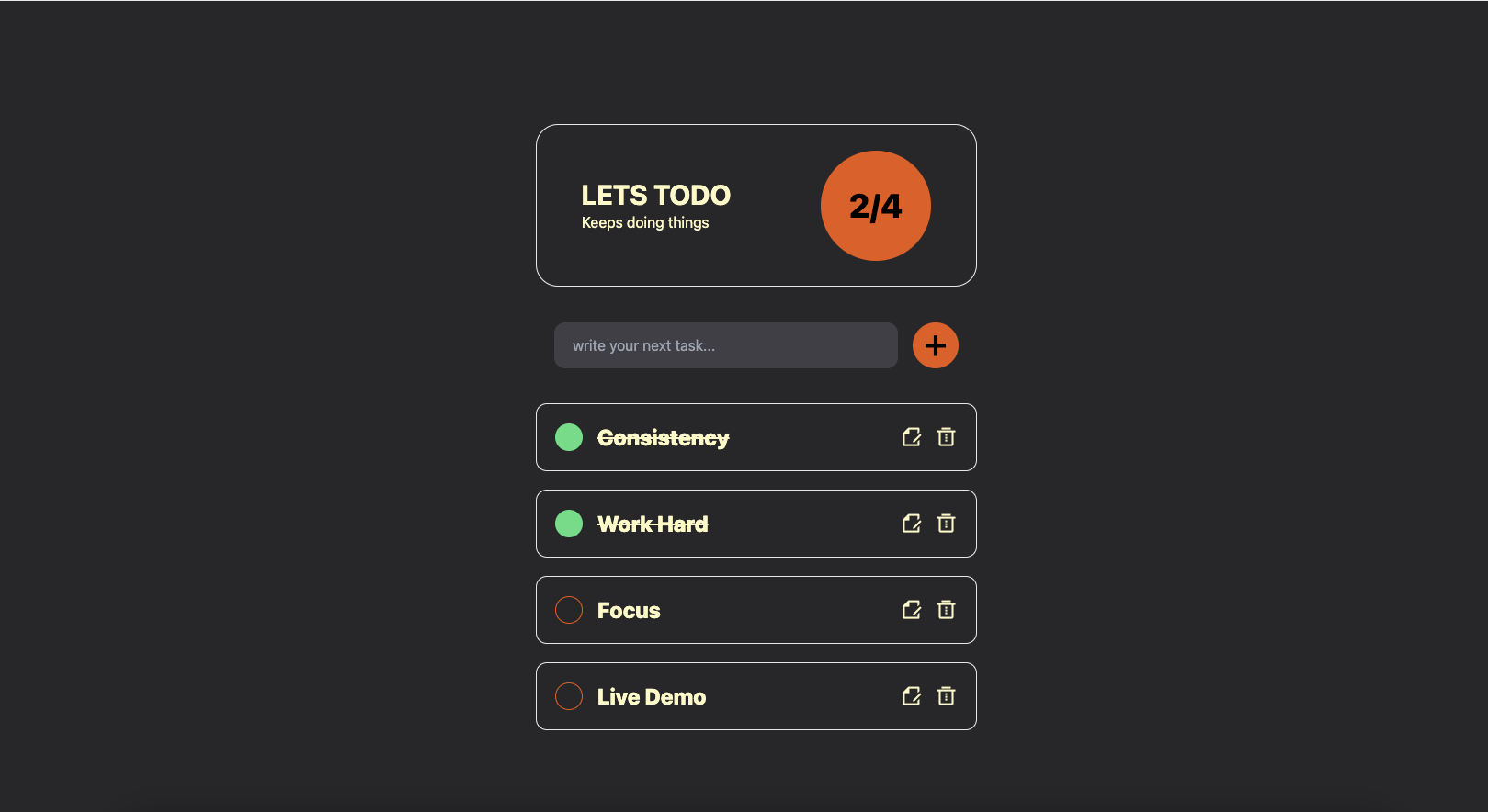 To-Do List App - Web Development Project